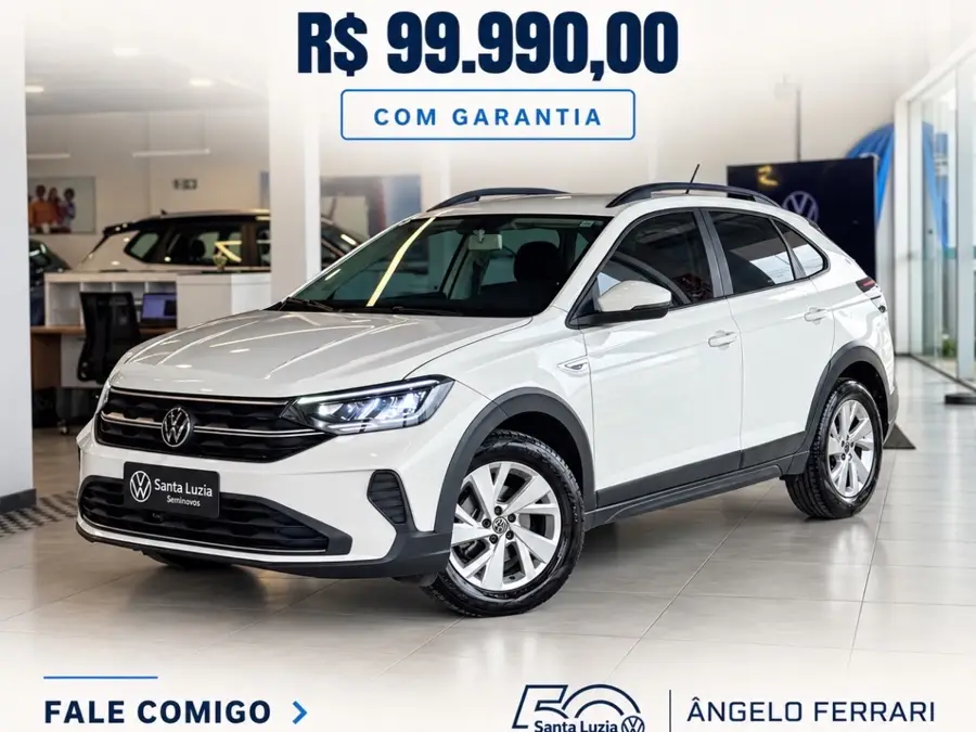 Volkswagen Nivus Comfortline 1.0 200 TSI Flex Aut. 2023/2024 — foto 1